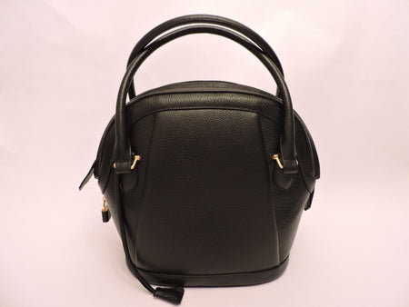 Single Handle Leather Tote with Shoulder Strap