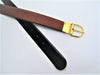 Reversable And Adjustable Leather Belt