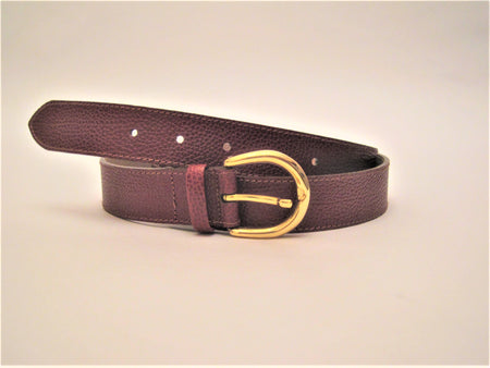 Reversable And Adjustable Leather Belt