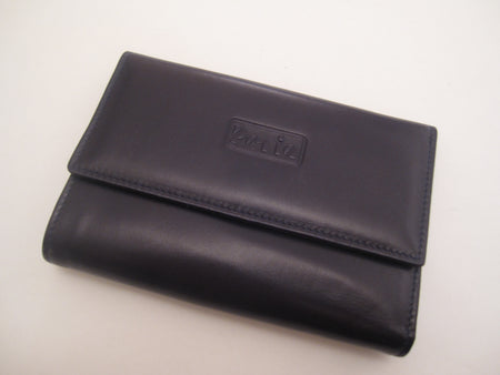 Peria Passport Cover in Two Tone Nappa Leather