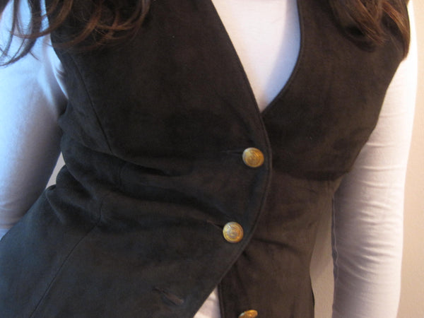 Ultra Soft Suede Waistcoat