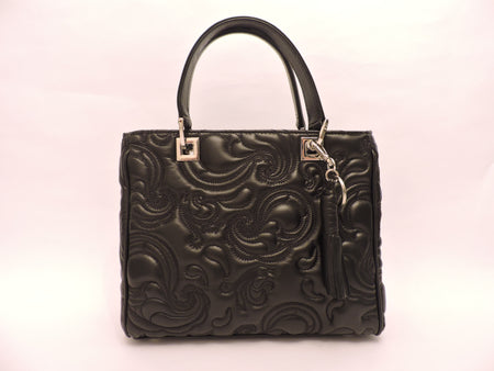 Double Handle Nappa Handbag