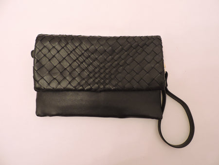 Peria Passport Cover in Two Tone Nappa Leather