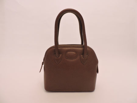 Double Handle Small Tote Bag With Detachable Shoulder Strap.