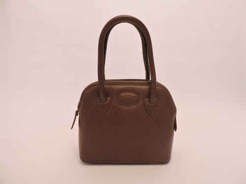 Small Double Handle Leather Tote