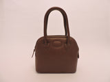 Small Double Handle Leather Tote