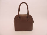 Small Double Handle Leather Tote