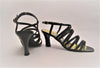 Black Patent Leather Strappy Sandal