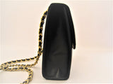 Patent Leather Stud Shoulder Bag