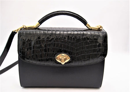 Double Handle Nappa Handbag