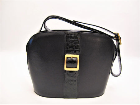 Double Handle Small Tote Bag With Detachable Shoulder Strap.