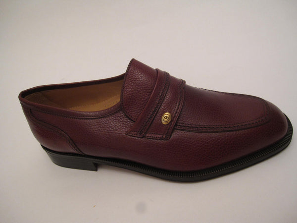 Hammered Fine Calf Leather Loafer